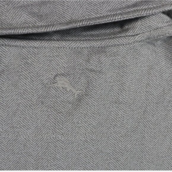Tommy Bahama Deer Harbor Shawl Collar Pullover Men's Sweater Cave Grey Size XXL - Picture 4 of 8